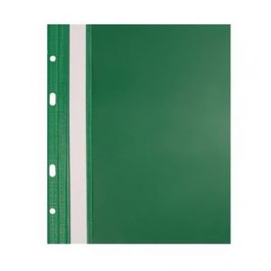 Skoroszyt Biurfol A5/2cm PVC z E/perf, Zielony